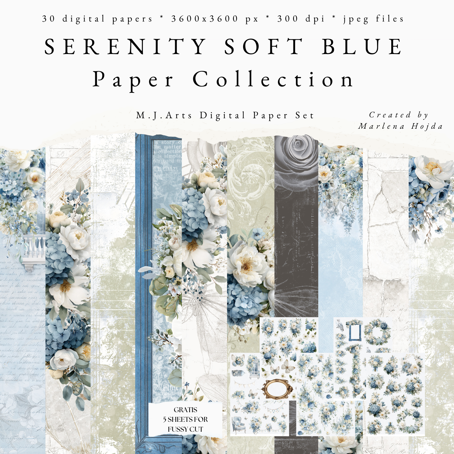 SERENITY SOFT BLUE